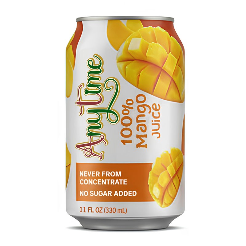 Anytime عصير مانجا بدون سكر مضاف 330مل