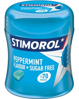 علكة Stimorol  70p بطعم النعناع وبدون سكر
