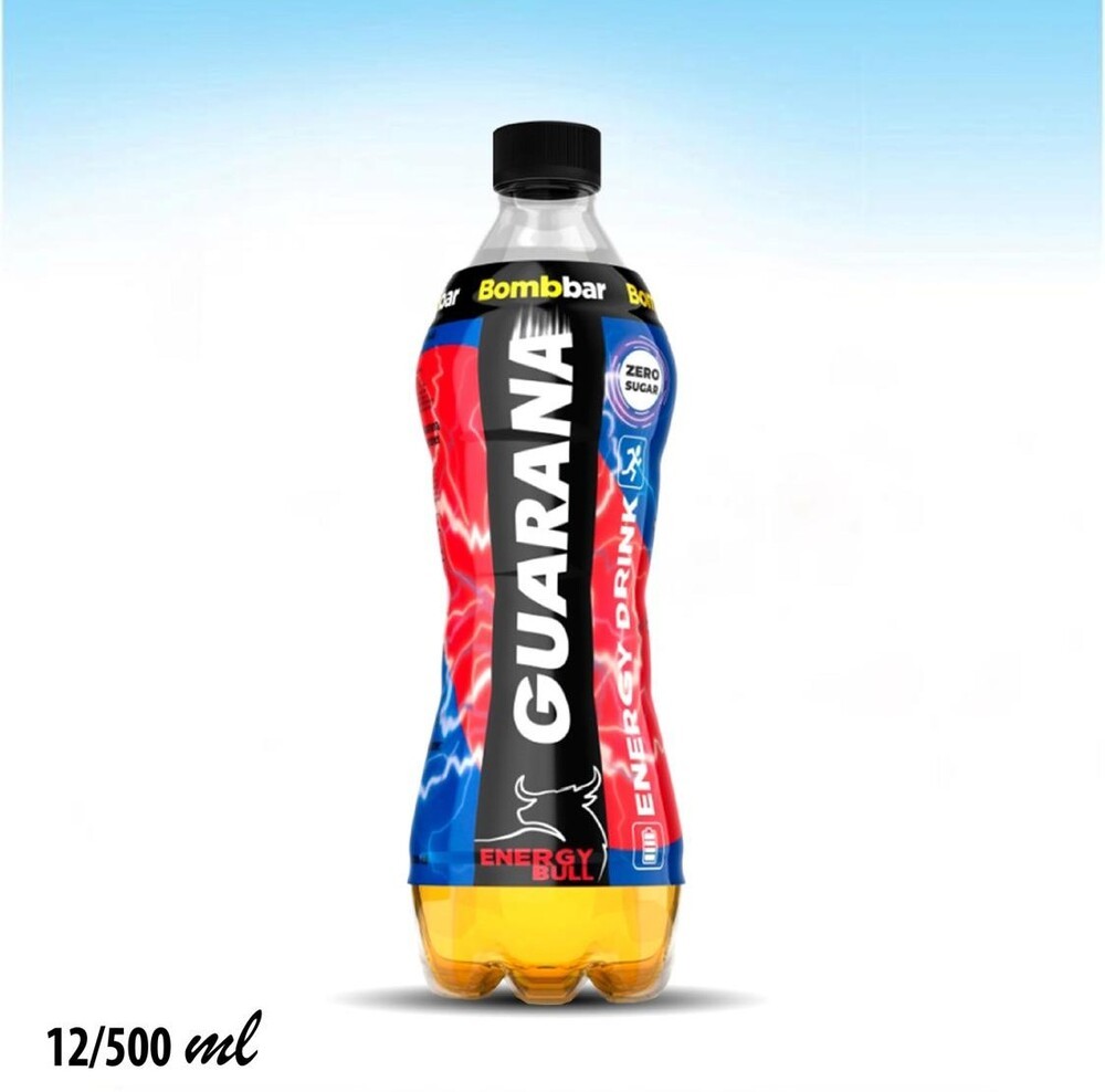 مشروب (GUARANA) انيرجي بوول بدون سكر 500 مل