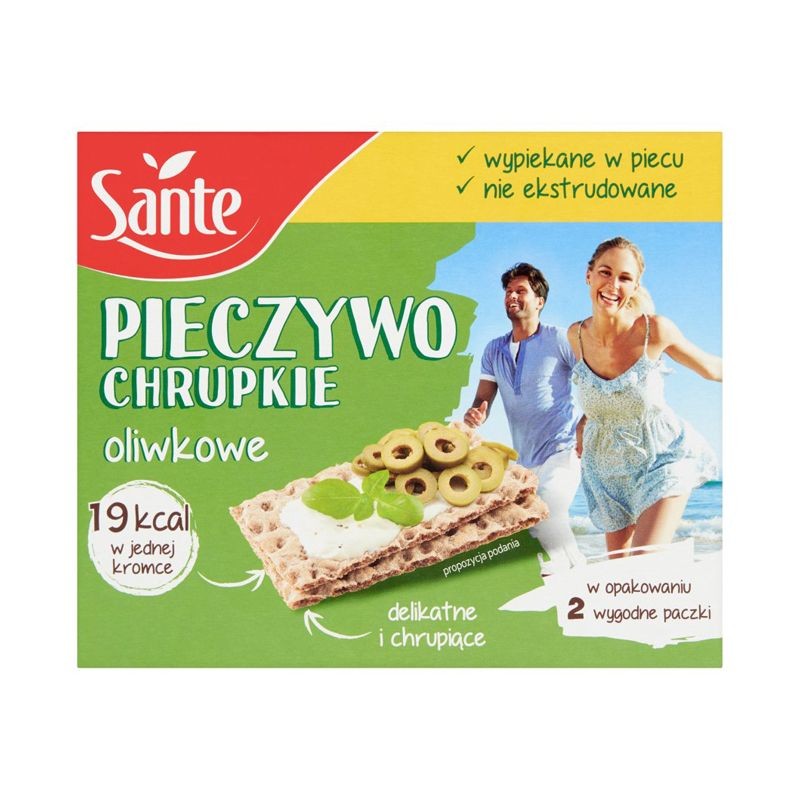 سانتي خبز القمح ونخالة القمح والزيتون 150 غم