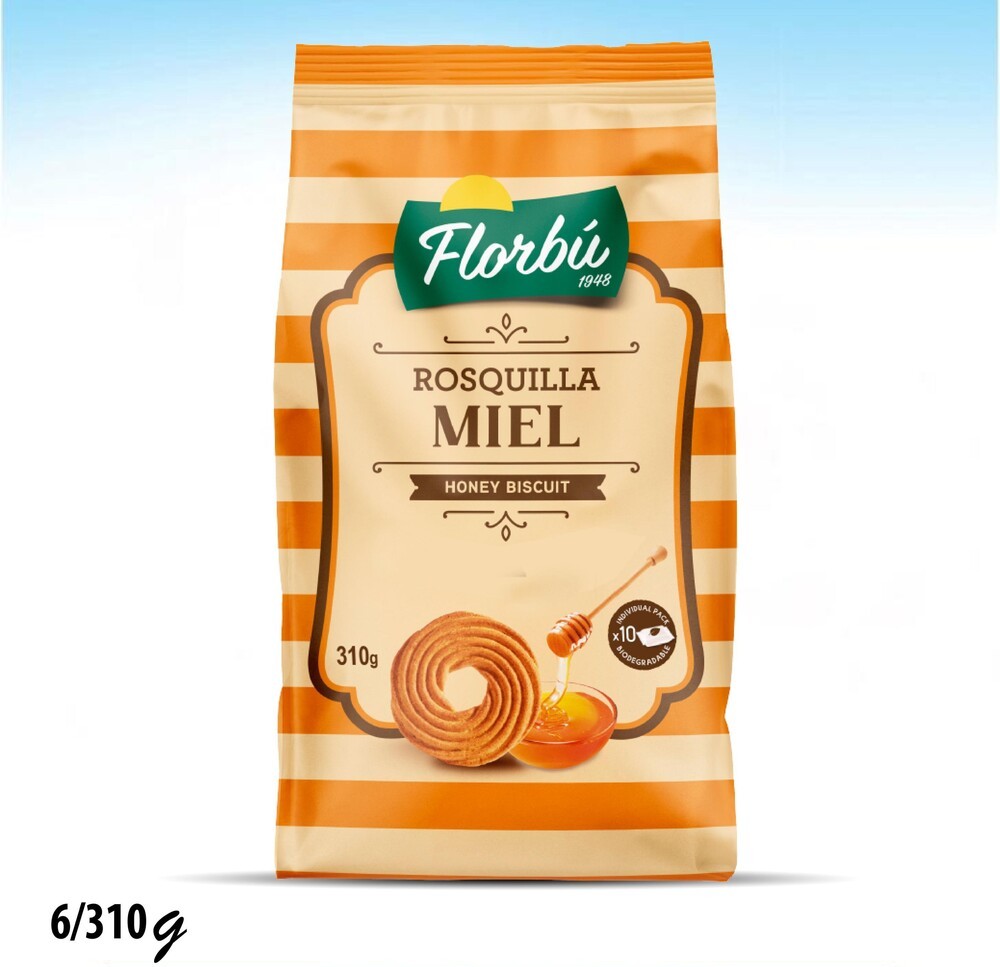 بسكويت فلوربو حلقات بالعسل 310 غم