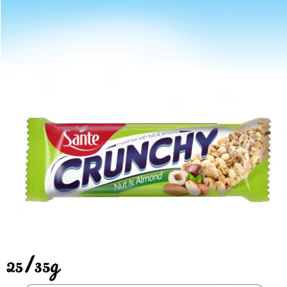 سانتي كرنشي بار بالمكسرات 35غم