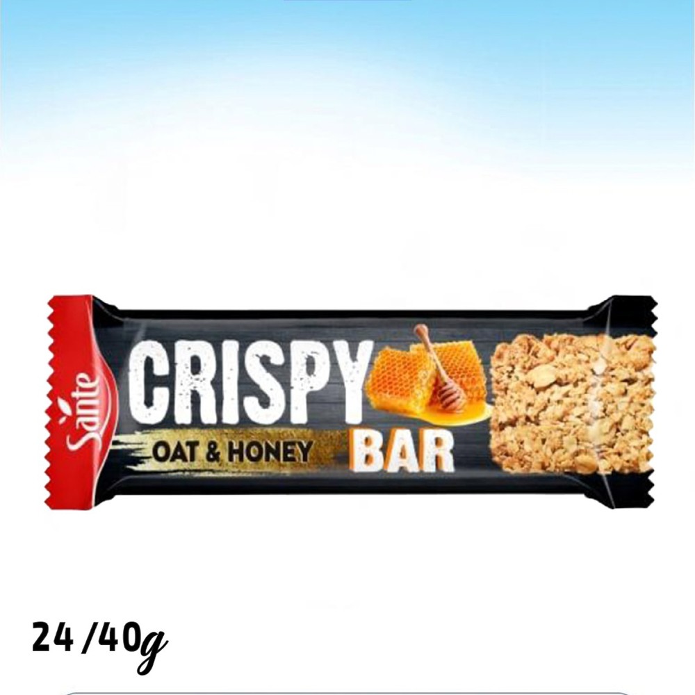 سانتي كريسبي بار بالشوفان والعسل 40غم