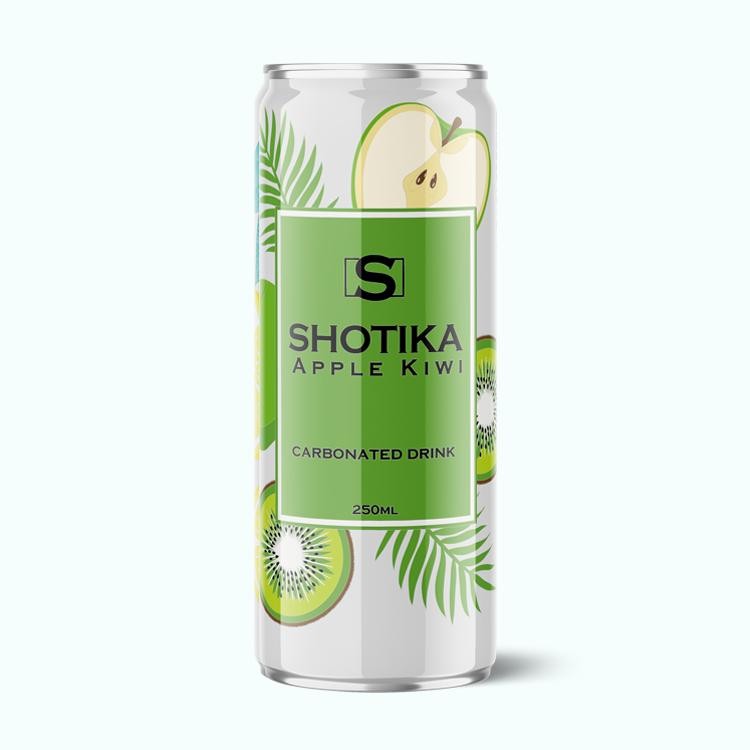 مشروب غازي شوتيكا الكيوي والتفاح 250 مل